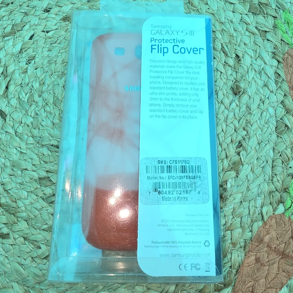 Samsung S III flip cover